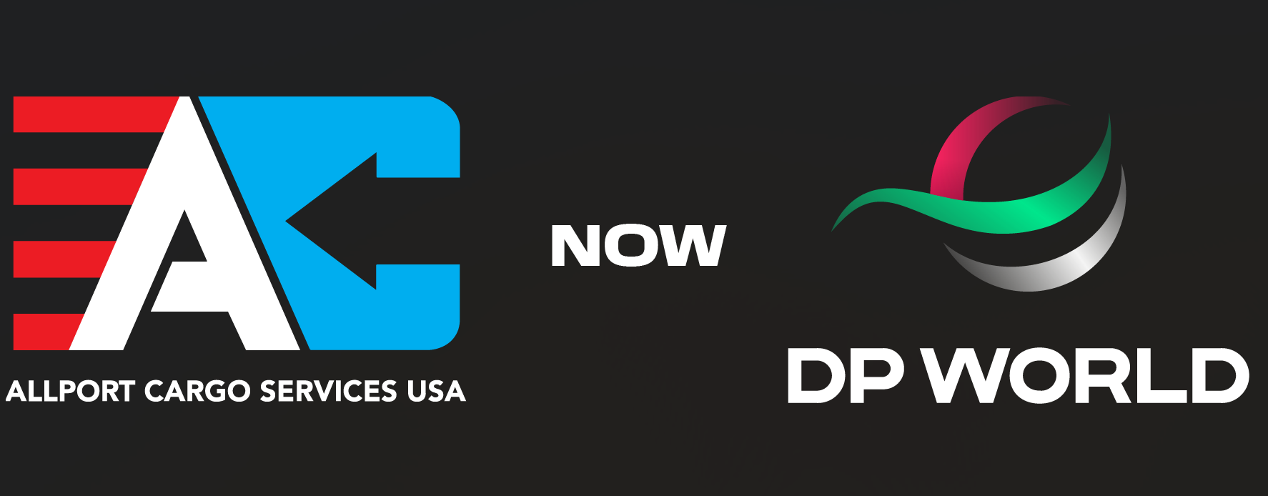 Allport Cargo Services USA now DP World Logo Banner